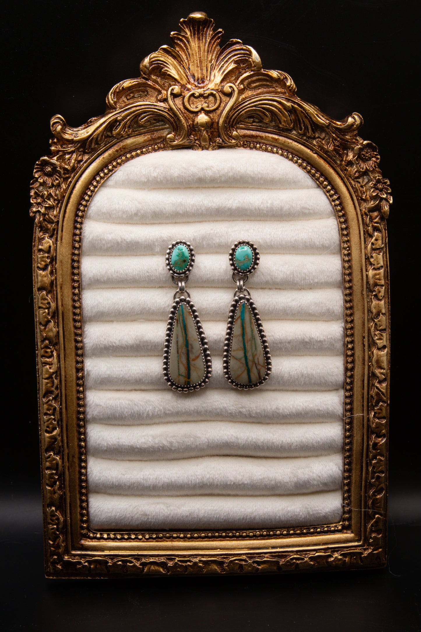 Sonoran and royston ribbon earrings