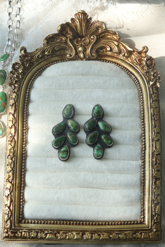 Sonoran gold 6 stone earrings