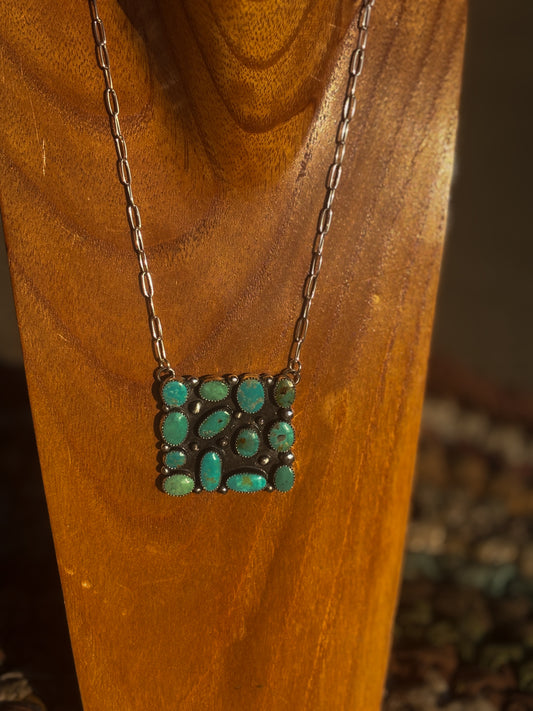 Sonoran Cluster Necklace 15.5”