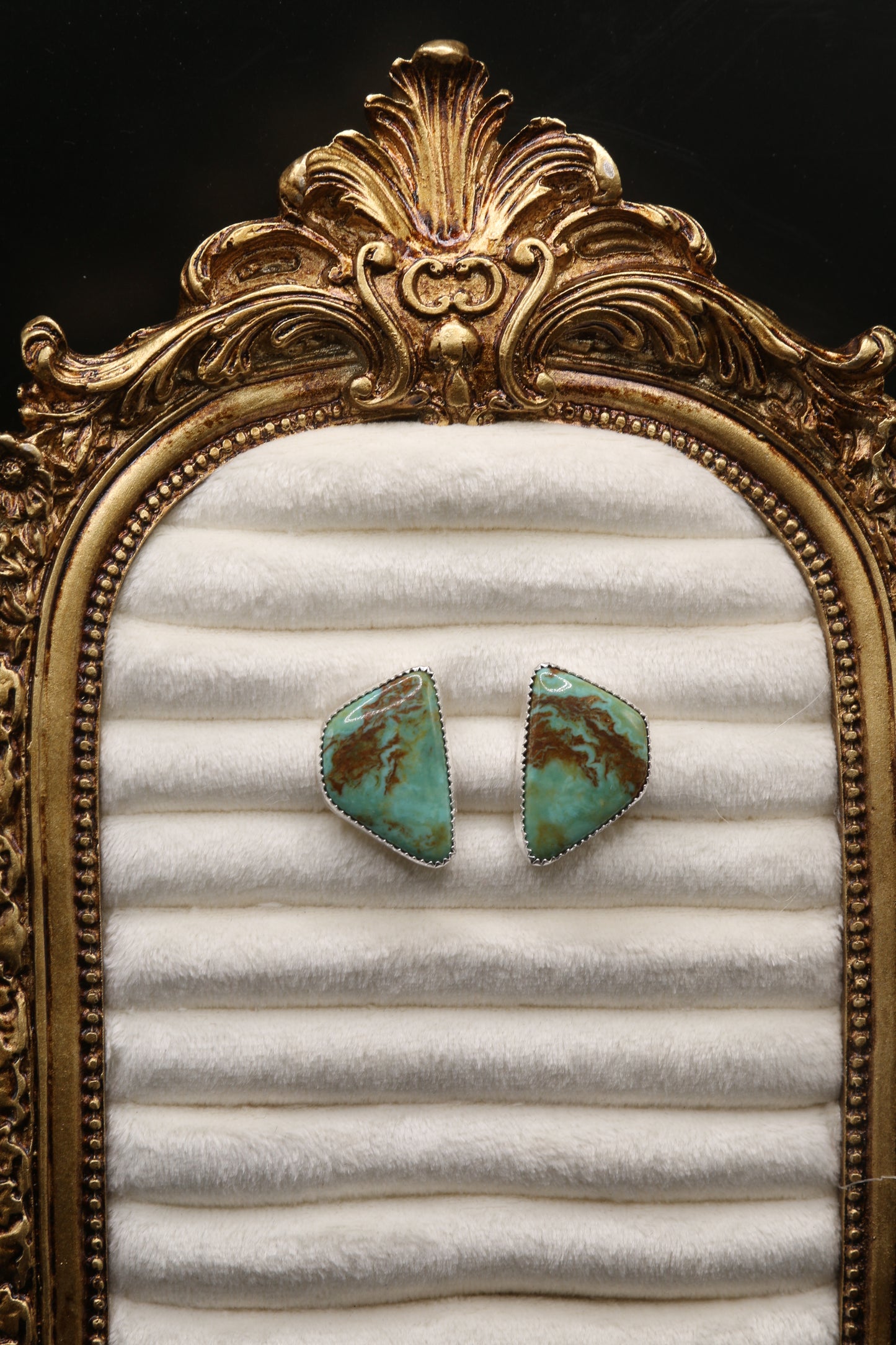 Turquoise earring studs