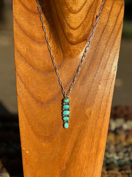 Blue Ridge 15.5” necklace