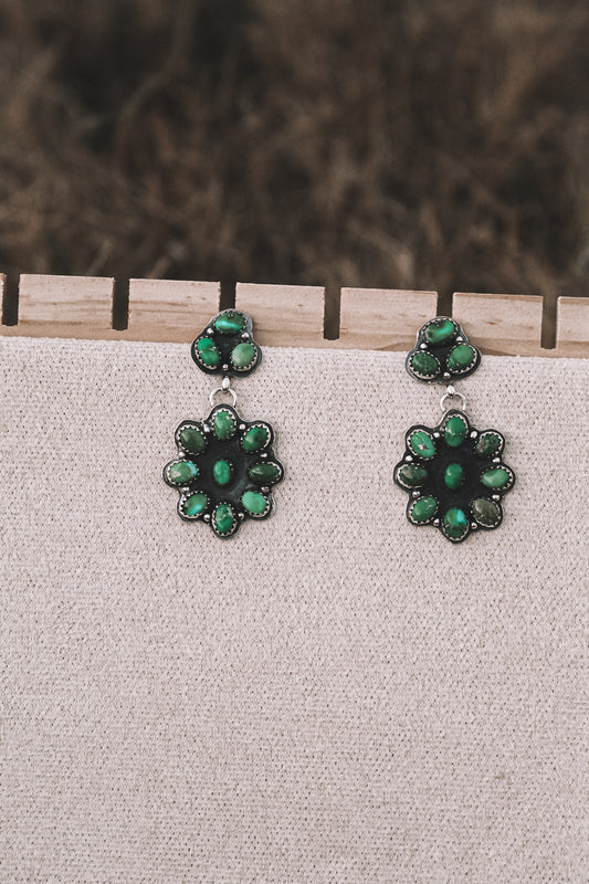 Sonoran gold drop earrings