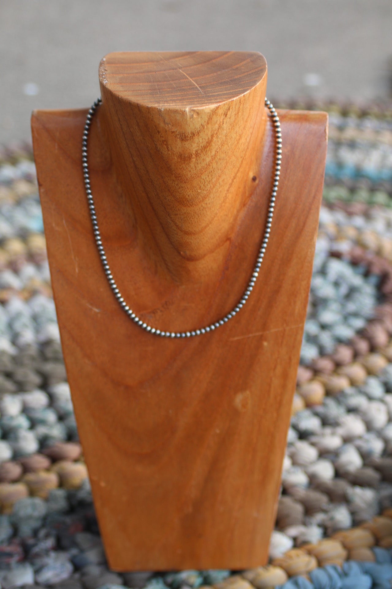 3mm 15 inch sterling pearls