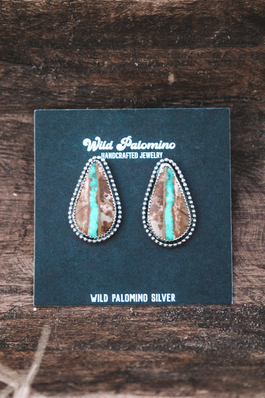 Royston ribbon earrings