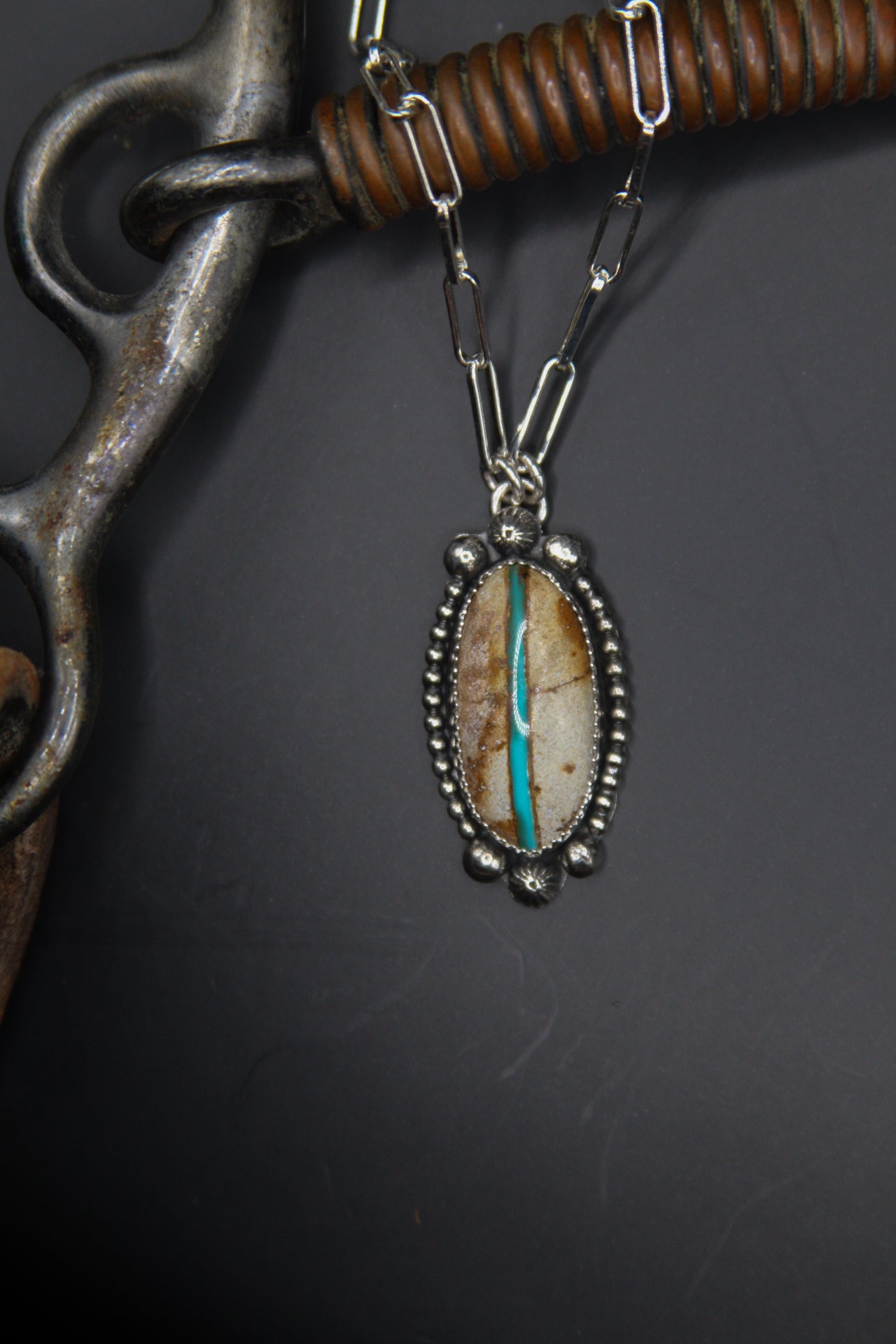 Royston ribbon necklace