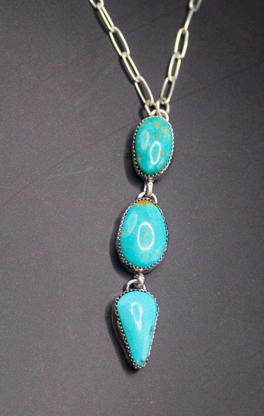 3 stone Sonoran lariat