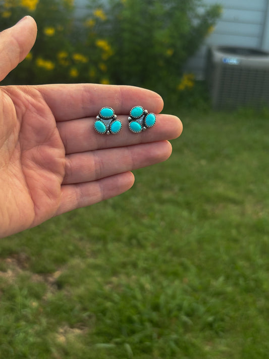 Whitewater Cluster Earrings