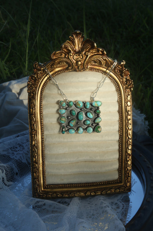 19 stone necklace - Sonoran 17” chain
