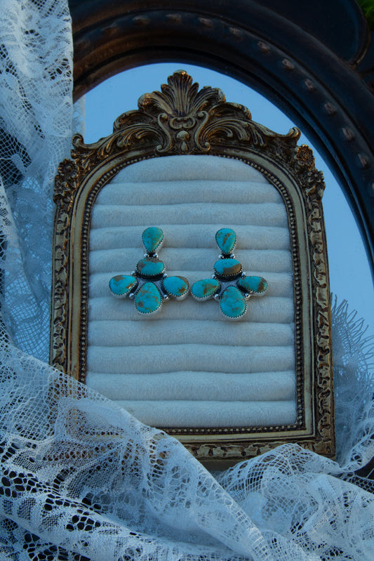 Campitos 5 stone earrings